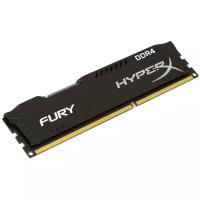 Оперативная память DDR-4 4GB Kingston DRAM 2666MHz CL15 DIMM HyperX FURY Black HX426C15FB/4