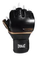 Перчатки тренировочные Titan Grappling черные (Everlast, L/XL, Черный)
