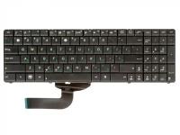 Клавиатура (keyboard) для Asus K52, K53, K54, N50, N51, N52, N53, N60, N61, N70, N71, N73, N90, P52, P53, K72 (ZeepDeep Haptic) Black, гор. Enter