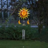 Star Trading Декоративный садовый светильник Музыка ветра на солнечной батарее 95 см, IP44 480-68