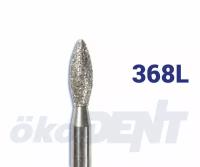 Бор алмазный цилиндрический серия "Turbo", артикул - T880012SCFG, ISO - T806314140544012, в комплекте - 10шт