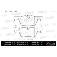 Колодки тормозные BMW 1 F20 10-/3 F30 11- задние MILES E410383