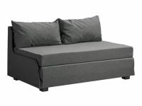 Прямой диван Первый Мебельный Крафт Темно-серый, рогожка