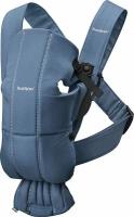 Рюкзак-Кенгуру для новорожденных BabyBjorn Mini Cotton 021.074 (indigo blue)