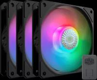 Cooler Master MASTERFAN SICKLEFLOW, 120mm, 4-Pin (PWM), ARGB, 3 pcs + ARGB Controller