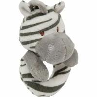 Мягкая игрушка Suki Jungle Friends Zooma Zebra Rattle (Зуки Колечко-погремушка Друзья из джунглей Зебра Зума)