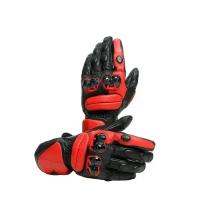 Перчатки кожаные Dainese IMPETO Black/Lava-Red S