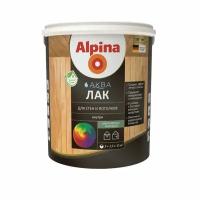 Лак alpina Аква Лак для стен и потолков шелковисто-матовый 2.5 л