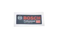 Этикетка фирмы подходит для фрезера BOSCH GOF 1250 CE (Тип 3601F26000), GOF 1250 CE (Тип 3601F26001)