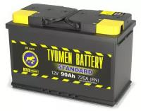 Аккумулятор автомобильный TYUMEN BATTERY STANDARD 6СТ-90 обр. 324x175x210