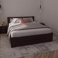 Двухспальная Кровать деревянная ммк-древ Модерн 160*200 см