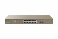 Коммутатор IP-COM 16GE/2SFP G3318P-16-250W