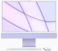 23.5" Моноблок Apple iMac 24" Z13000064, Apple M1, RAM 8 ГБ, SSD 256 ГБ, 8-Core, 8 CPU, MacOS, Фиолетовый
