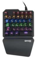 Клавиатура Оклик 707GK механическая черный USB for gamer LED