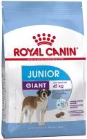 Корм для собак Royal Canin Корм Giant Junior (Джайнт Юниор) сухой для щенков очень крупных размеров до 8 месяцев, 3,5 кг