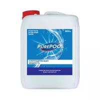 Средство для хлорирования воды в бассейнах Cemmix PurePool, жидкость, 5 л