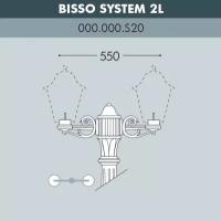 Консоль для паркового фонаря Fumagalli BISSO SYS 2L 000.000.S20.A0