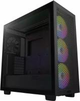 Корпус NZXT H7 Flow RGB Window Mini-ITX, Micro-ATX, ATX Black (CM-H71FB-R1)