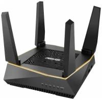 Wi-Fi роутер ASUS RT-AX92U 802.11abgnacax 6071Mbps 2.4 ГГц 5 ГГц 5 ГГц 4xLAN USB черный