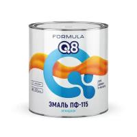 Эмаль ПФ-115 Formula Q8 коричневая 1,9кг