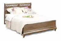 Двуспальная кровать Оскар с низким изножьем, 140х200 см