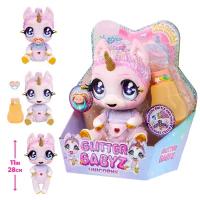 Единорог Glitter Babyz Unicorn "Волшебное изменение цвета", розовый 581550