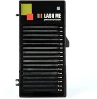 Черные ресницы LASH ME, 16 линий, микс B 0.12 7-11