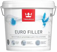 Шпатлевка финишная Tikkurila Euro Filler белая 5 л
