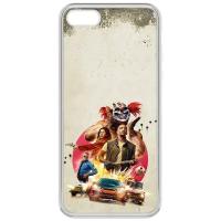 Чехол-накладка Krutoff Clear Case Скрежет Металла (Twisted Metal). Герои для iPhone 5S