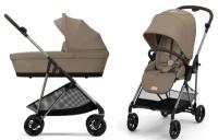 Коляска 2 в 1 Cybex Melio Seashell Beige