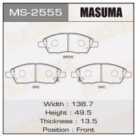 Колодки дисковые Masuma AN-761WK (1/12) MASUMA MS2555