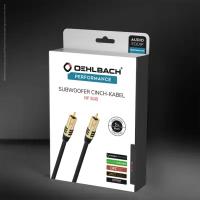 Oehlbach Performance NF Sub-cable cinch|cinch, 2m, mono black, D1C21532