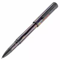 Ручка-роллер Montegrappa Zero Zodiac Aquarius (Водолей) Ultra Black IP Steel. Артикул ZZ-AQ-RB
