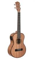 Cascha HH-2048E Mahogany Series Укулеле тенор со звукоснимателем, с чехлом, цвет натуральный