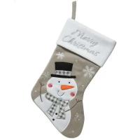 Kaemingk Новогодний носок Happy Christmas: Снеговик Оттис 40 см 611833
