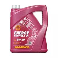 Моторное масло Mannol Energy Formula 5W-30 C4, 5 л