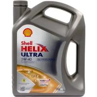 Моторное масло Shell Helix Ultra 5W-40 синтетическое 4 л