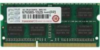 Transcend Оперативная память для ноутбука 8Gb (1x8Gb) PC-12800 1600MHz DDR3L SO-DIMM CL11 Transcend TS1GSK64W6H