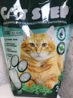 Cat Step Наполнитель Впитывающий силикагелевый Arctic Fresh Mint, 3,8 л