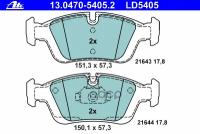 Колодки Торм.пер. Ceramic Bmw E36 316I-328I 12/90-; Z3 1,8-1,9 96- Ate арт. 13-0470-5405-2