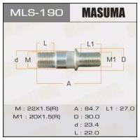 Шпилька Masuma OEM_8-97131-284-1 Isuzu RH, mls190 MASUMA mls-190