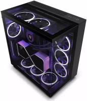 Корпус NZXT H9 Elite Window Mini-ITX, Micro-ATX, ATX Black (CM-H91EB-01)