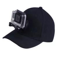 Кепка крепление на голову с держателем для экшн камер GoPro
