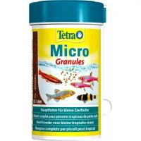 Tetra (корма) Корм для всех видов мелких рыб микрогранулы Tetra Мicro Granules 756861 | Мicro Granules 0,045 кг 44864 (2 шт)