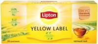 Чай Lipton Yellow Label чёрный в пакетиках, 25х2г