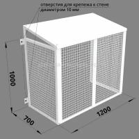 Ограждение, антивандальная защита, короб 1200*1000*700
