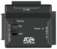 Age Star Универсальный переходник AgeStar для HDD 2.5"/3.5" FUBCP2 черный