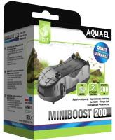 Компрессор MINIBOOST 200 plus (до 200л) 200л/ч, мощность-2.4Вт, 18шт/уп. (Акваэль)