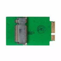 Адаптер средний SSD - M.2(NGFF) для Apple MacBook Air 11 13 A1370 A1369, Late 2010 Mid 2011 (зеленый) SSD 6+12pin NFHK N-2011N