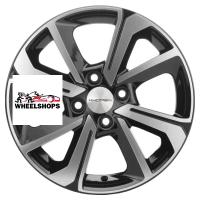 Khomen Wheels 6x15/4x100 ET37 D60,1 KHW1501 (XRay) Black-FP